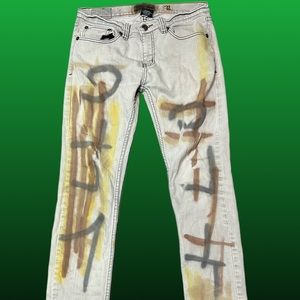Graffiti jeans